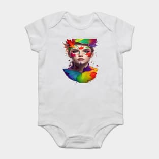 Canadian patriot Baby Bodysuit